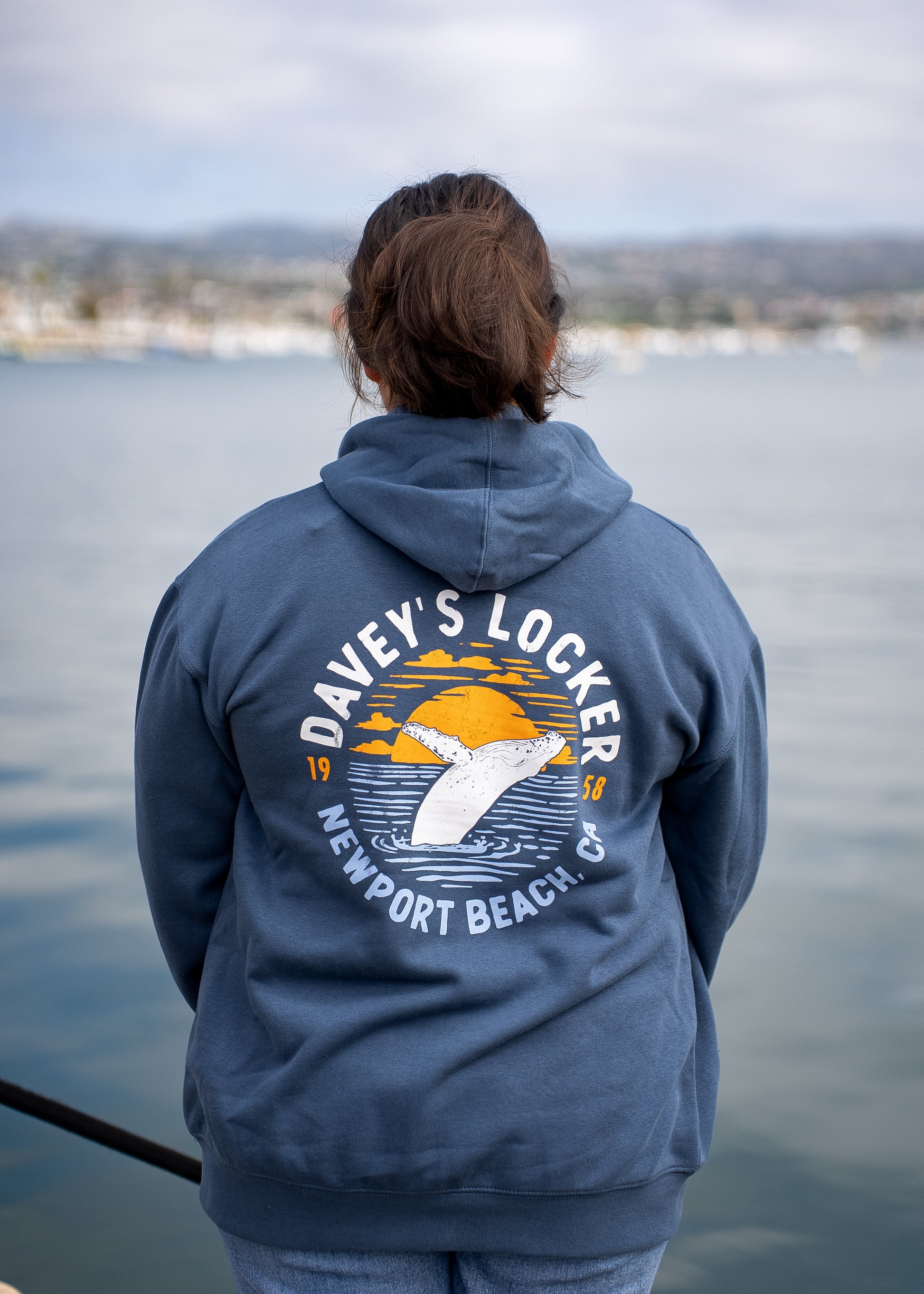 Sunset Whale Zip Jacket